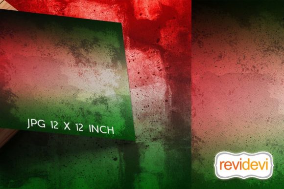 Download Grunge Christmas Background Red Green - Premium Resources