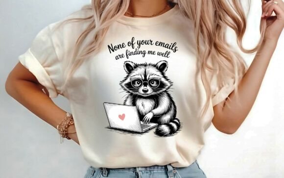 Download Funny Raccoon Sarcastic T-shirt PNG - Funny Collection