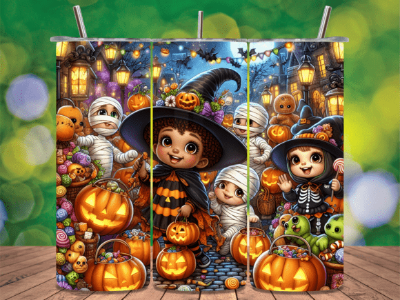 Download Halloween Kids Costumes Tumbler Wrap PNG - Kids costumes Collection