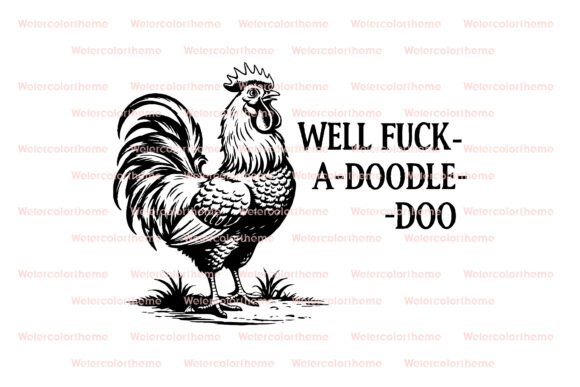 Download Funny Rooster SVG Cut File - Funny Collection