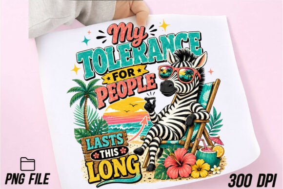 Download Funny Zebra Vacation Graphic PNG - Funny Collection