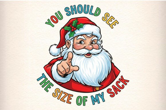 Download Funny Santa Christmas Sublimation - Funny Collection