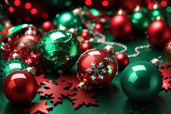 Download Christmas Background Digital Paper - Premium Bundle