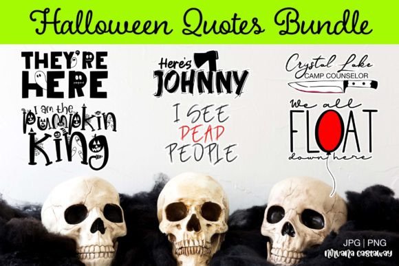 Download The Famous Halloween Quotes Bundle - Premium Resources